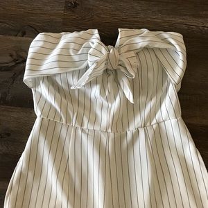 Pinstripe Jumpsuit